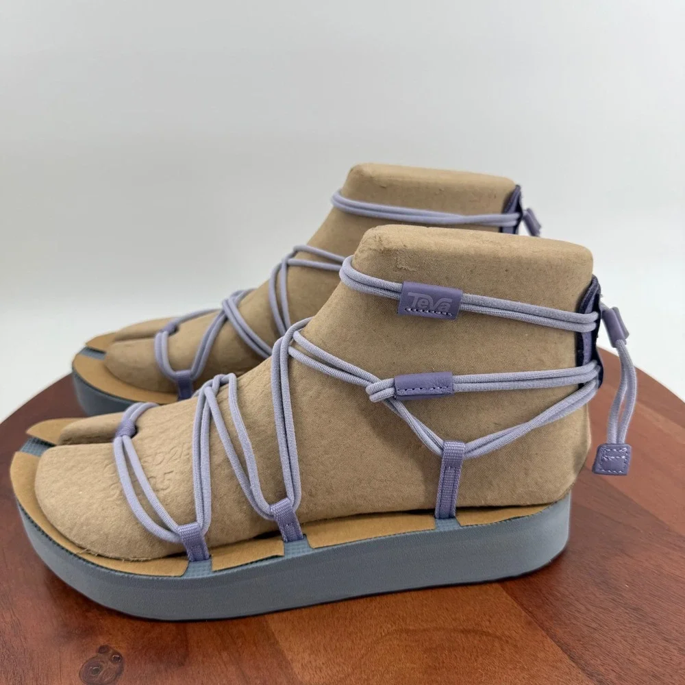 Teva Midform Infinity Sandals Strappy Bungee Platform Daybreak Color Women's 9